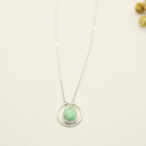 Collier Cécile variscite